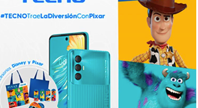 Disney hace alianza con TECNO Mobile