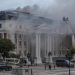 Un incendio se desata en el Parlamento de Sudáfrica
