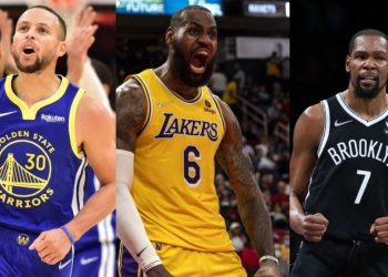 Curry, LeBron y Durant lideran la votación para el Juego de Estrellas