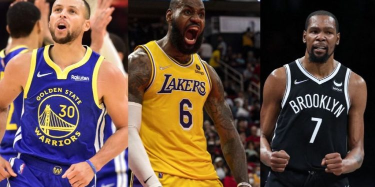 Curry, LeBron y Durant lideran la votación para el Juego de Estrellas