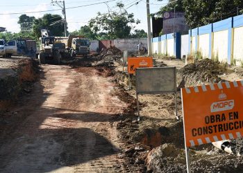 Disponen trabajar 24 horas a diario en reconstrucción avenida Los Beisbolistas Manoguayabo