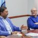 Director del INDRHI presenta a Hipólito Mejía proyectos a ejecutar en 2022￼
