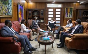 Miriam Germán y María Elena Vásquez hablan sobre colaboración interinstitucional 