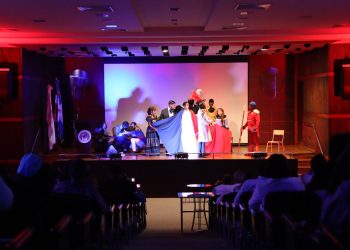 Estudiantes Instituto Técnico Superior Comunitario presentan obra “Grito de Independencia”￼