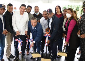 Reforzarán seguridad ciudadana en Bonao; dan primer palazo para construcción destacamento￼