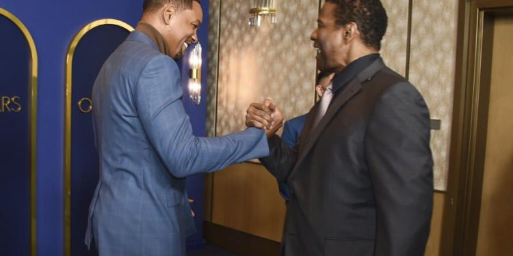 Tras un año lejos, los nominados a los Oscar celebran juntos