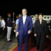 Luis Abinader y su esposa, la primera dama Raquel Arbaje, rinden honores a Rosa Gómez de Mejía