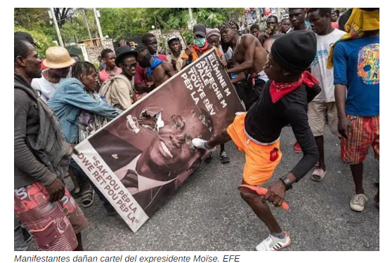 Los haitianos vuelven a las calles para protestar por inseguridad