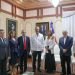 Abinader recibe al expresidente chileno, Eduardo Frei, en el Palacio Nacional
