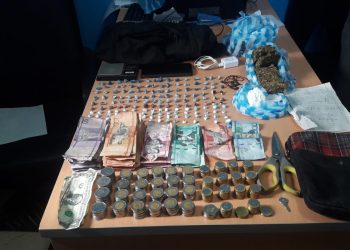 Policía Nacional saca de las calles 184 porciones de sustancias controladas