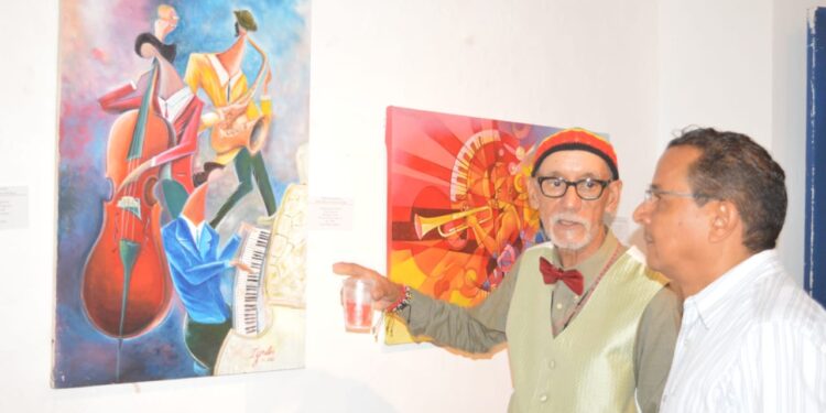 Exposición de Haina de Jazz sigue abierta  en Abad Galery de la Zona Colonial