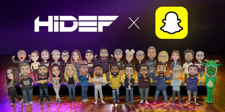 El estudio de juegos HiDef se asocia con Snap para desarrollar un juego móvil social de baile Bitmoji