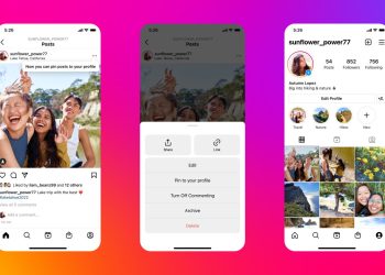 Instagram ahora te permite fijar hasta tres publicaciones en tu perfil