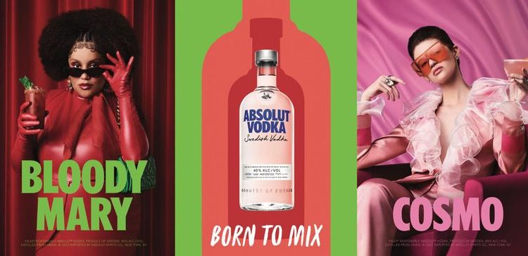 Absolut mezcla personalidades de la coctelería en la mayor campaña en más de una década
