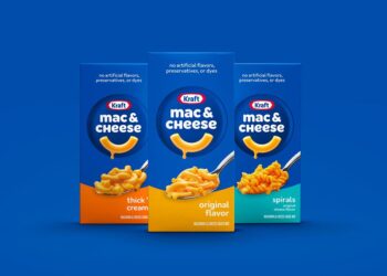 Kraft renueva la marca de los macarrones con queso para promover el posicionamiento de la comida reconfortante