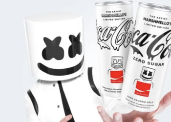 A qué sabe la Coca-Cola de Marshmello (no son malvaviscos)