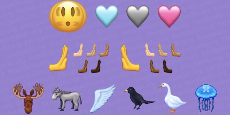 Mira todos los nuevos emoji que podrían llegar a tu teléfono (Sí, hay un ganso)