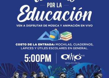 Fundación Porciones de Alegría presenta el concierto “Un corito por laeducación” para recaudar útiles escolares