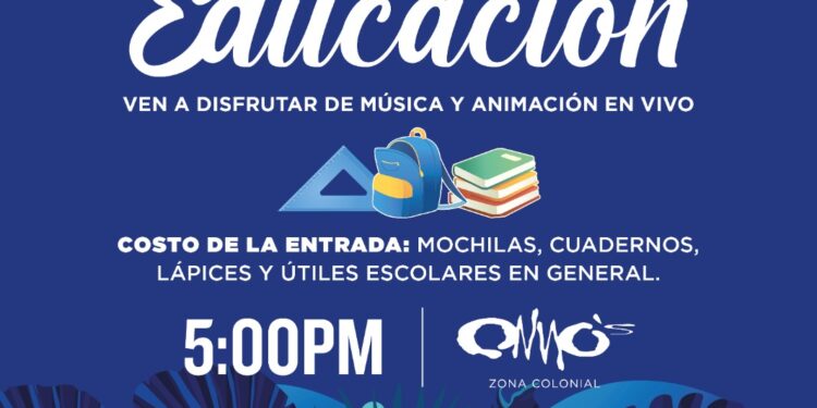 Fundación Porciones de Alegría presenta el concierto “Un corito por laeducación” para recaudar útiles escolares