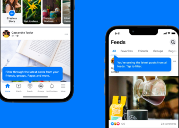 Mientras Facebook se convierte en TikTok, una nueva pestaña de feeds abandona el algoritmo