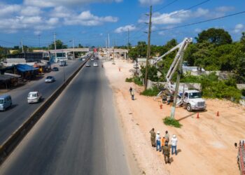 ETED REUBICA LÍNEA DE TRANSMISIÓN 69 KV BOCA CHICA –MEGAPUERTO A SOLICITUD DE MOPC