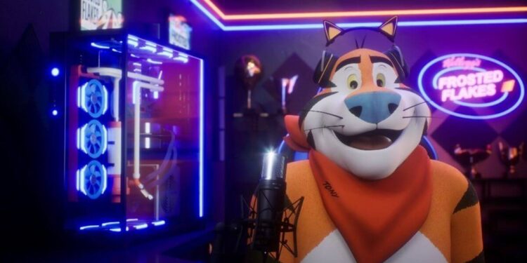 Tony el Tigre se transforma en un streamer de Twitch