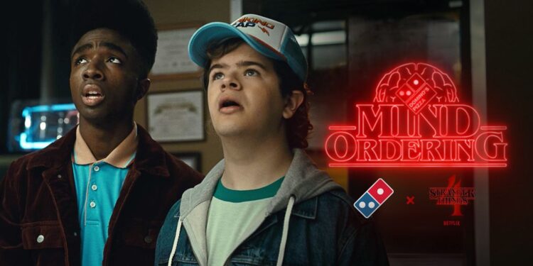 La receta de Domino’s para triunfar con los fanáticos de ‘Stranger Things’