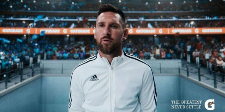 Gatorade contrata a Messi para diseñar una botella de edición limitada