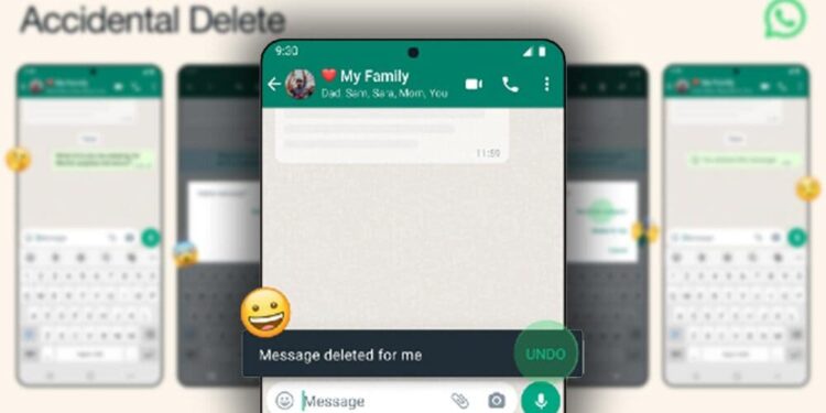 WhatsApp introduce el «borrado accidental» para recuperar mensajes de la tumba