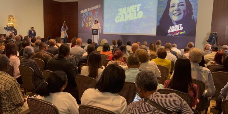Janet Camilo anuncia aspiraciones a dirigir la alcaldía del Distrito Nacional