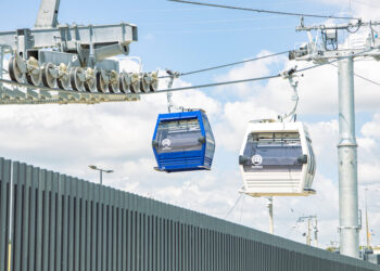 Los Alcarrizos celebra inauguración del Teleférico