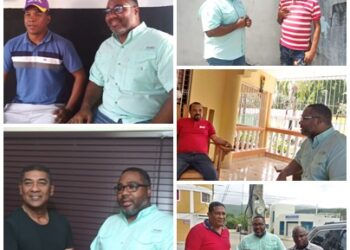 Víctor Mateo realiza visitas a dirigentes del PLD en Barahona y Cabral