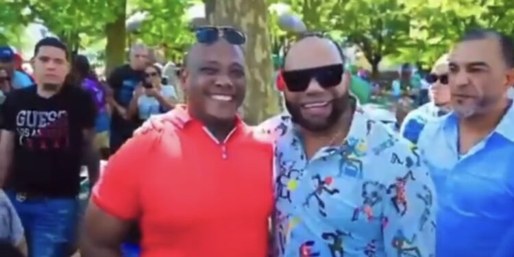 El candidato a senador por la provincia Peravia, Raúl Lara participó en el día de ayer en el convite Banilejo