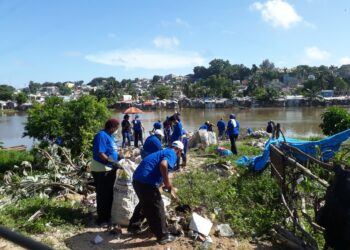 FUNSACO ha recolectado más de 1, 600 toneladas de desechos sólidos en rivera río Ozama entre 2020 y 2023