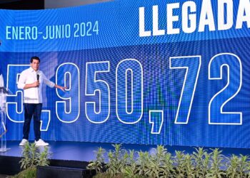 El turismo llega a casi 6 millones de visitantes en solo 6 meses y sigue su racha de crecimiento.