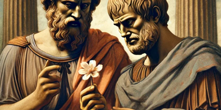 «Aristóteles vs. Platón: El Gran Debate Filosófico que Sucede en tu Cabeza sin que te Des Cuenta»