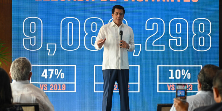 RD recibe más de 9 millones de visitantes hasta el mes de octubre