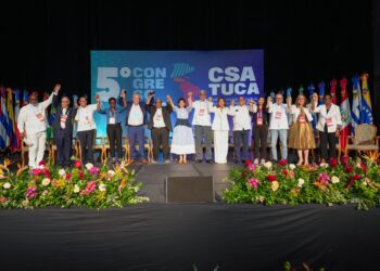 La CSA inauguró su 5º Congreso en homenaje a Pepe Mujica en un momento histórico marcado por la conmoción tras la despedida del ex presidente de Uruguay