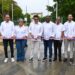 David Collado entrega remozada Plaza Marcelino Marte (Canito), en Guayacanes
