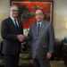 Gobernador Valdez Albizu recibe la visita del presidente del TSE, Ygnacio Pascual Camacho