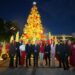 BCRD celebra su tradicional encendido del Belén y del árbol navideño