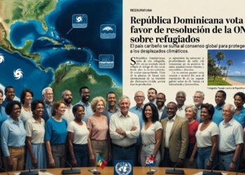 República Dominicana respalda resolución de la ONU sobre protección de refugiados: ¿Un paso hacia la acogida de desplazados por cambio climático?