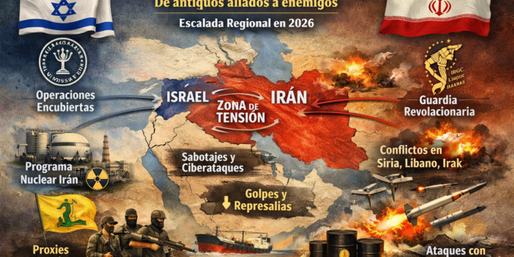 Conflicto Israel e Irán: de aliados a enemigos — el origen real de una guerra que ya dejó de ser “en la sombra”