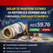 Dólar se mantiene estable en República Dominicana y refuerza confianza económica