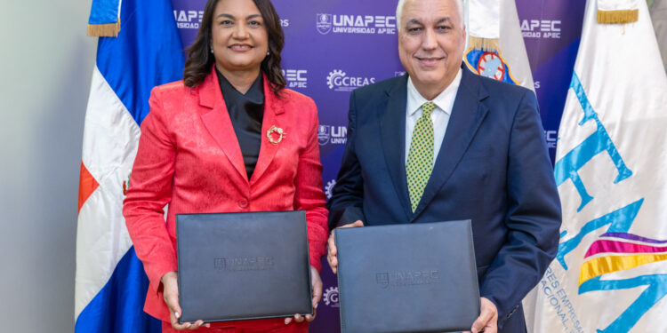 Alianza entre Unapec y la FEM destaca el impacto económico del liderazgo femenino en República Dominicana