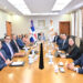 Valdez Albizu recibe la visita de la nueva directiva de ADOFINTECH