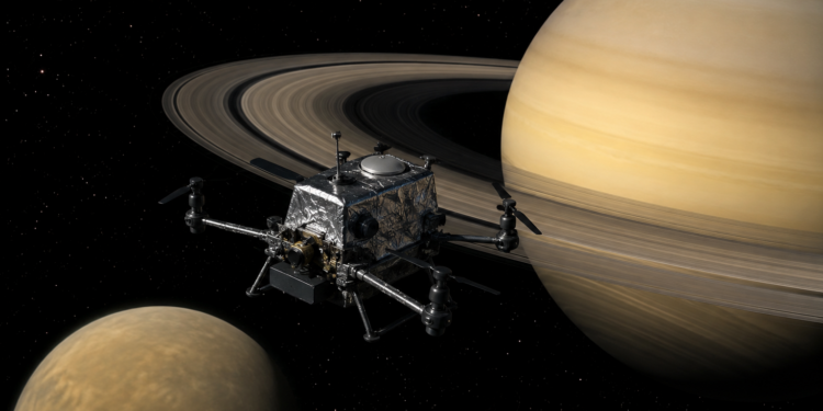 La NASA confirma exitoso sobrevuelo de la sonda Dragonfly antes de su histórica misión a Titán
